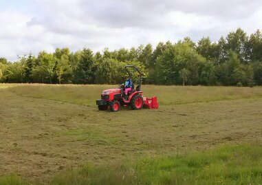 tonte de grand espace